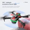 Drönare Kohr S160 Mini Profesional Drone HD Dual Camera Hinder Undvikande Aerial Photography Foldbar Quadcopter Brushless RC Drone