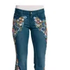 Jeans femminile xs-4xl femmina femminile pantaloni da ricamo da cowboy pantaloni da cowboy pantaloni magri gamba magra a gamba casual tasche abbigliamento streetwear 5