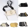 Mode Snapshot Camera Designer Bag Texture Ladies Bag Handbag Mar C Famous Small Crossbody Purse Mini Women Shoulder Bags Messenger MJ Black Small Bum Bolsa AA