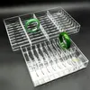 New Clear 40 Grids Make Up Organizer Acrylic Cosmetic Makeup Bracelet Holder Large Storage Box Powder Jewelry Shelf Escritorio