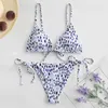 Swimwear féminin Femmes Bikini Dual Side Set sexy respirable jolie fil gratuit