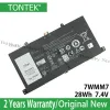 Batteries Genuine 7WMM7 Battery For Dell Venue 11 Pro Tablet Keyboard Dock Replace Battery CFC6C CP305193L1 D1R74 0RTY89 Batteria AKKU