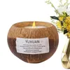 Candle Holders In A Natural Coconut Shell Multi Flavors Husk Gift For Christmas Year Valentine Day Mother