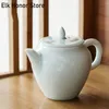 160 ml dehua bianca in porcellana teapecine in porcellana baltico ceramica ceramica ceramica filtri a mano teakettle tradizioni cinesi pu'er teaset