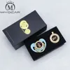 Miyocar ouro prateado anjo adorável beling prata chupeta e chupeta clipe bpa grátis Bling de design exclusivo Gag-8/9