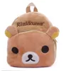 Leuke rilakkuma beer mini pluche rugzak baby small tas kinderen schooltassen kinderen kleuterschool kleuterschool voor meisjes jongens 240329