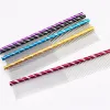Pet Dog Comb Bright Multi-Colored Stripe Grooming Comb For Shaggy Cat Dogs Barber Grooming Tool 19cm/16cm Random Color
