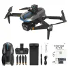 Drones 4K Drone avec caméra USB Mini drone rechargeable avec positionnement à flux optique Drone Drone Three Camera HD Camera Drone