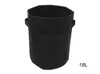 2PCS Potato Planting Pots Black Breathable Peanut Taro Rooted Vegetables Fabric Grow Bags Home Garden Balcony Planter Bags