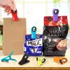 Hooks Colorful Magnetic Clips Bag Food Plastic For Magnet