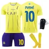 Soccer sets / Tracksuits 2324 Al-Nassr FC Stadium Home Football Jersey C luo No. 7 10 Mane Away Children's Sports Sports