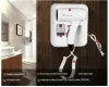 Sèchers Home Hotel Wallmounted Hair Dryer Household Salle Dryer Dryer Hair Dryer With LCD Affichage Free Punch 1200W