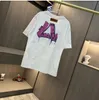 Luxury merkontwerper Ummer T-shir modieuze korte mouw alfabet print straat klassieke mannen en vrouwen t shirts