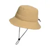 Summer Bob Adventuriers Safari pliable seau chapeau unisexe Wild Sun Protection Panama femme homme extérieur Hat240410