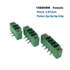 50pcs Pitch 3,81 mm Plug-in PCB Terminal bloc mâle / femelle 2 ~ 10pin Bornier Connecteur enfichable 15EDGKM + VM / RM MORSETTIERA