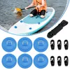 D Rings Pad Patch Patch Kayak Elastic Bungee Cord Goks Deck Rigging Kit Surfboard Dinghy Canoe RAFT PVC Paddle Inflável Padrão