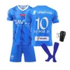 Fotbollsuppsättningar/spårning 2324 Riyadh New Moon Jersey Home Neymar 10 Fotboll Barnsportset