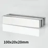 100x20x20 N35 Dick starke Neodym -Magnete Block Permanent Magnet 100x20x20mm leistungsstarker Magnetmagnetblech 100*20*20 mm