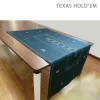 Texas Hold'em Poker Mat 1,2 m/1,8 m zamsz gumowy stół stół top cyfrowy kasyno poker pokerowy poker biurka biurka