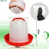 4L Plastic Water Water Forma Beber Bothing Bird Farm Animal Suministros Fuente de la fuente y riego Animal de Ferme de Ferme