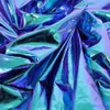 Holographic Foil Iridescent Spandex Fabric 2 Way Stretchy for DIY Stage Leotard Costume 60" Wide By Yard