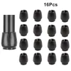 16pcs Sandalye Bacak Kapakları Kauçuk Ayaklar Koruyucu Silikon Masa Sandalye Bacak Kapakları 12mm-16mm Ayak Alt Kapak Pedleri Ahşap Zemin Koruyucular