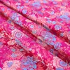 Blume Stoff Brokat Satin Stoff für chinesisches Cheongsam Kimono und Taschenmaterial zum Nähen von Kleidung