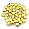 100pcs Metal Spikes Studs Round Rivets for Cloth