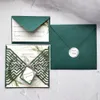 Imprimir convites personalizados convites de casamento a laser com envelopes Favory Favor Decoração