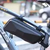 1.3L Road Mtb Bike Bag Saco de casca dura do triângulo dianteiro Triângulo dianteiro Bike Bike Frame Pannier Pouch Cycing Equipment Acessórios