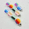 3pcs Baby Silicone Clips Rainbow Color Silicone Pacifier Clip Pacifier Chain Accessories Personalized Clip Baby Toys BPA Free