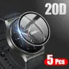 20D Böjd kantskyddsfilm för Huawei Watch GT2 GT3 Pro 46mm Full Screen Protector Film för Huawei GT 2 3 Pro Not Glass