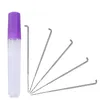 5PCS Thick Medium Fine Needle Practical Felting Needles Pin Tool Wooden Handle Sewing Wool Pins Knitting Craft Kits for Children