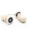 8pcs/Lot Shower Door Rollers Runners/Wheels/ Pulleys Daimeter 19mm/23mm/25mm/27mm with Eccentric Shaft