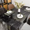 Papel de parede de mármore preto PVC, papel de parede decorativo, papel de parede à prova d'água para armários de cozinha e reforma de móveis