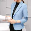 Frauenanzüge Blazer Black Women Blazer 2023 formelle Slim Blazer Lady Office Arbeit Anzug Taschen Jacken Mantel weiblicher Wein gekerbte Blazer Jacken Femme C240410