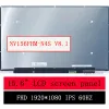 Tela 15.6 "Matriz de LEDs Slim NV156FHMN4S V8.1 Laptop LCD Tela Painel Display 1920*1080p FHD IPS 45%NTSC 300 CD/M² 60HZ