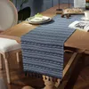 Tala de mesa Bohemian Jacquard Blue Geométrico Tabelas Caminho Capinho Capa Elegante Toneladas de Tabilha para Decoração de Casa