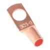 50 stks SC6-6 Batterij blootgestelde koperen ringklauw Peephole Terminal 6mm² kabelbatterijconnector