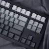 Acessórios 125Key Gradiente cinza Fronteiro gravado PBT Dyesublimation Cereja PerfilCap Mechanical KeyCap para 61/64/68/75/84/87/96/98