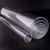 1pc O.D 16~110mm Acrylic Transparent Aquarium Fish Tank Pipe Plexiglass Water Supply Tube Home Garden DIY Watering Fittings 50CM