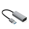 Hubs Ezolen Typec Network Card: USBC Ethernet Adapter med plugandplay -design för bärbar dator Nintendo Switch PC Internet USB LAN