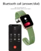 Zegaś kobiety ciemnozielone inteligentne zegarek Nowy Bluetooth Call Sports Fitness Tracker para elektronicznego zegarek monitorowanie tętna prezent dziewczyna