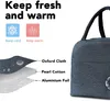 Lunch Bag for Women Work Dinner Lunch Organizer Tote Packet Kids Food Insulated Cooler Thermal Canvas Bags Chest Print Handbags