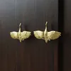 Os gansos de latão forma manuseio de ganso selvagem por porta de armário puxa o armário de guarda