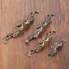 2pcs 45/65/75mm gioielli in legno tirano manici di mobili vintage maniglie cassetti hardware manopola con viti