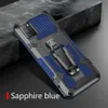 Skinlee Case for Infinix Smart 6 Shockproof Armor Magnetism Bracket Back Clip Telefoon Cover Case voor Infinix Smart 5 Cover