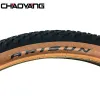 CHAOYANG ARISUN 29x2.20 56-622 MTB Bicycle Tire Ultralight Anti-slip Steel Wired Tyre Brown Side 23-50 PSI Cycling Bike Parts