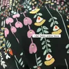 Children's Fun Hand-painted Flowers Digital Inkjet Large Wide Silk Crepe De Chine Fabric New Summer Floral Silkworm Silk Fabric