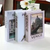 Fake Books Decoration Modern Book for Living Room Luxury Prop el Club Bookshelf Ornaments 240328